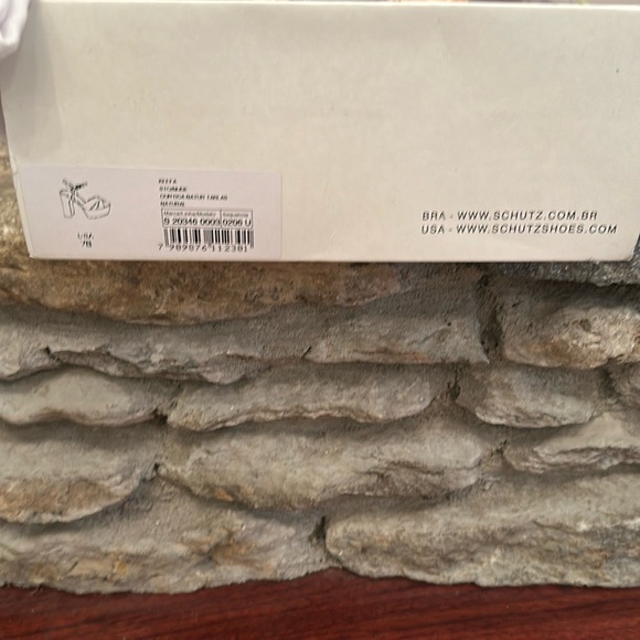 SCHUTZ Tan Platform Heels with Chunky Cork Heel - Picture 13 of 16